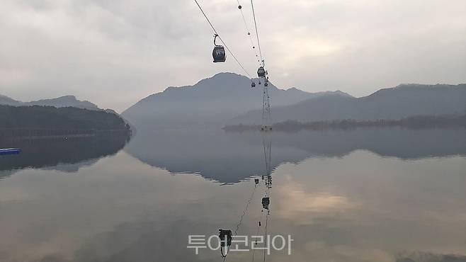춘천 의암호와 삼악산케이블카&nbsp;&nbsp;ⓒ투어코리아