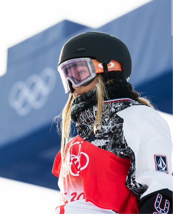 2022년 베이징 겨울올림픽에 출전한 클로이 김. 사진 출처 클로이 김 인스타그램