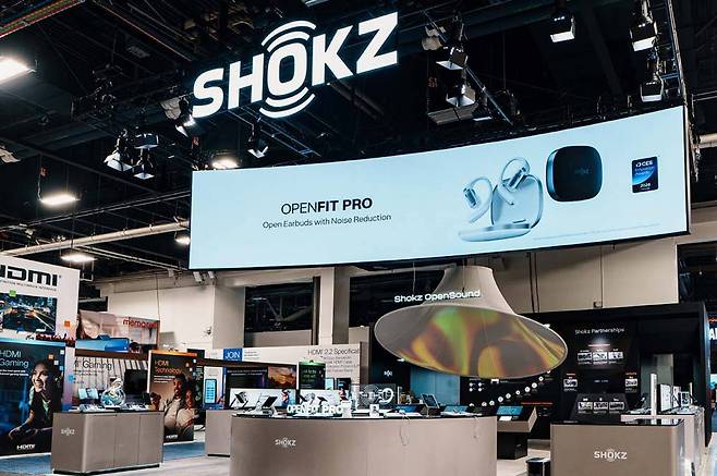 CES 2026 샥즈 부스 / 출처=샥즈