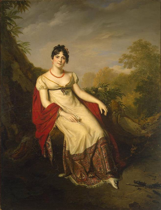 피르맹(피르민) 마소, 조제핀, 1812, 캔버스에 유채, 74x66cm, 에르미타주 박물관