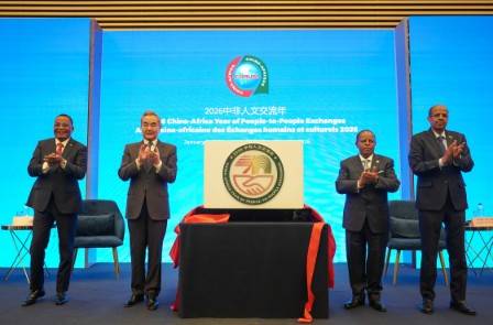 '중국·아프리카 인문 교류의 해' 행사 개막식 [중국 외교부=연합뉴스 제공]