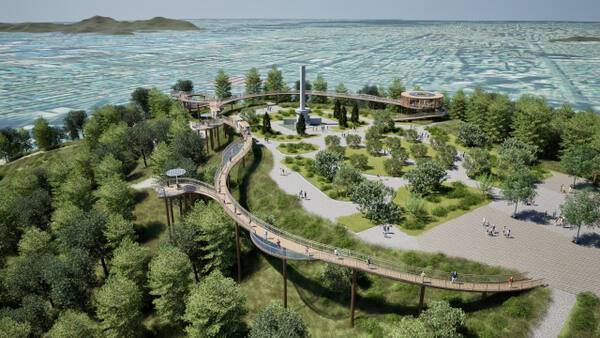 수봉공원 스카이워크 조감도 [사진=미추홀구]