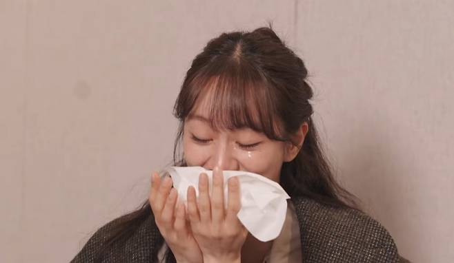 혜리가 자신의 속마음을 털어놓으며 눈물을 쏟았다. 유튜브 채널 '혜리' 영상 캡처