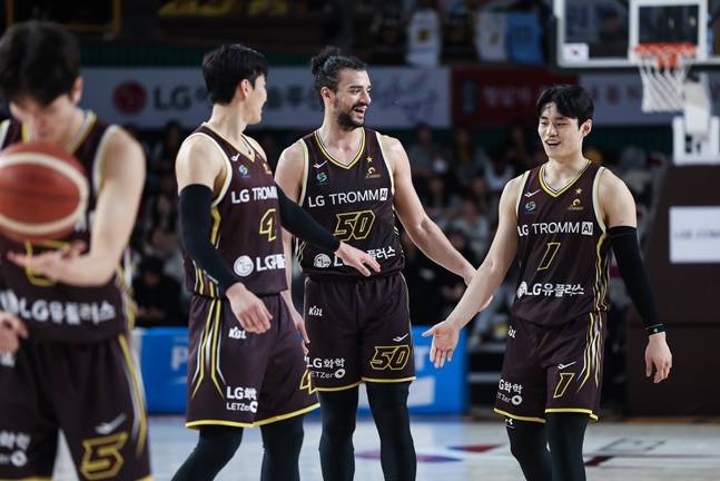 창원LG. /사진=KBL 제공