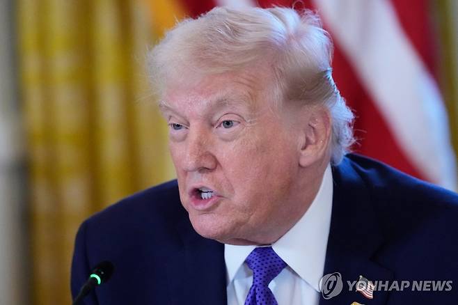 트럼프 미국 대통령 [AP 연합뉴스]