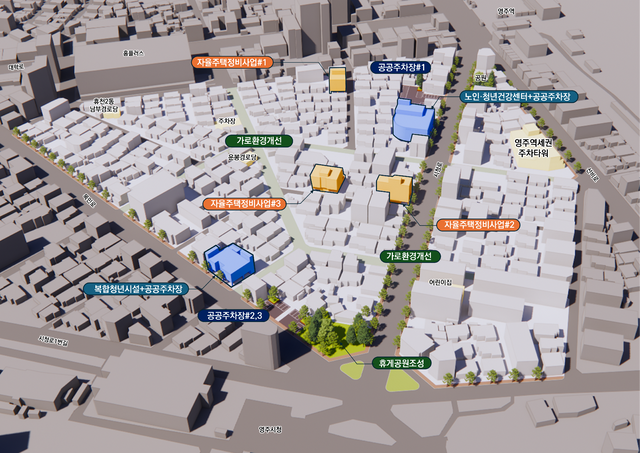 영주시 뉴빌리지 조감도.영주시제공