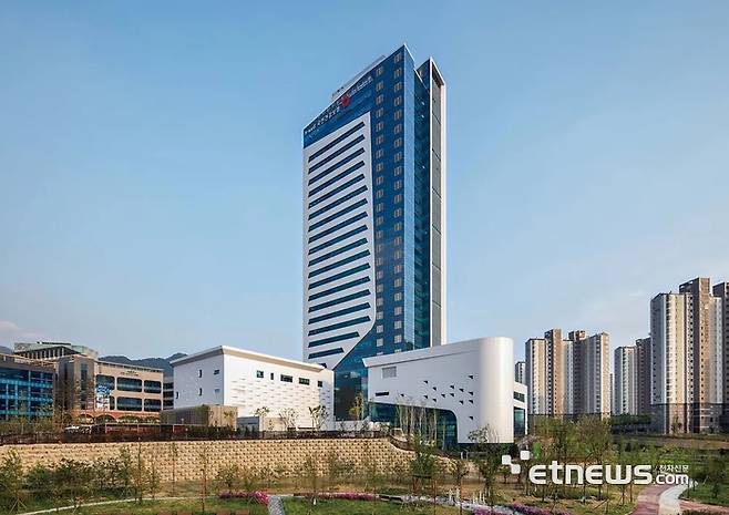 국민건강보험공단 제1사옥 전경.