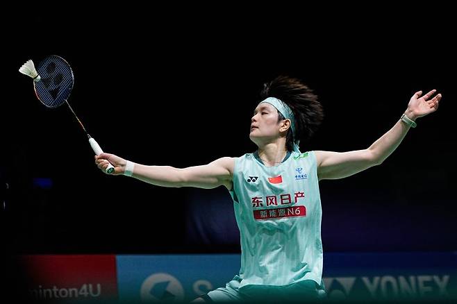 세계랭킹 2위 왕즈이.뉴시스