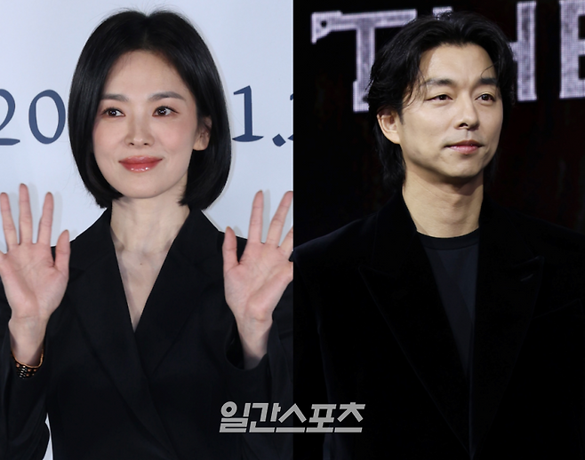 배우 송혜교(왼쪽)와 공유 / 사진=일간스포츠 DB