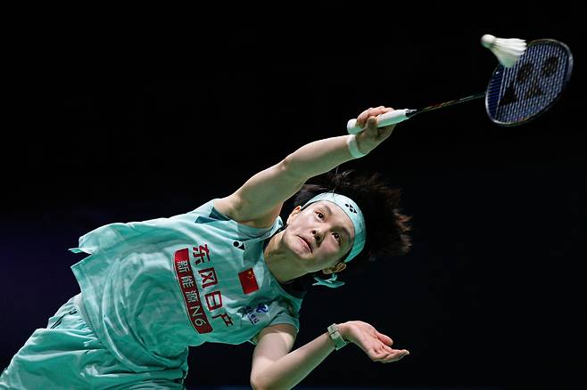 <yonhap photo-4067=""> China's Wang Zhi Yi plays against South Korea's An Se Young in the women's singles final match at the Malaysia Open badminton tournament in Kuala Lumpur, Malaysia, Sunday, Jan. 11, 2026. (AP Photo/Kien Huo)/2026-01-11 15:04:44/ <저작권자 ⓒ 1980~2026 ㈜연합뉴스. 무단 전재 재배포 금지, AI 학습 및 활용 금지></yonhap>
