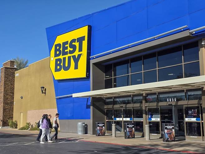 미국 라스베이거스 베스트바이 매장. 사진=삼성전자 제공