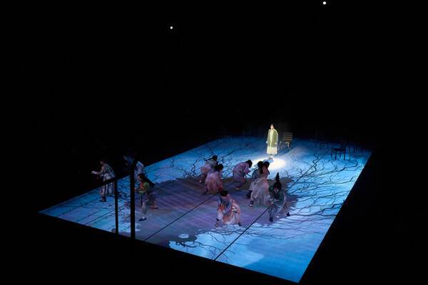 뮤지컬 ‘여명의 눈동자’ 무대 장면. 작품엔 역사의 한가운데 선 여인 ‘여옥’의 비극적인 삶이 담겨있다. ㈜넥스트스케치 제공