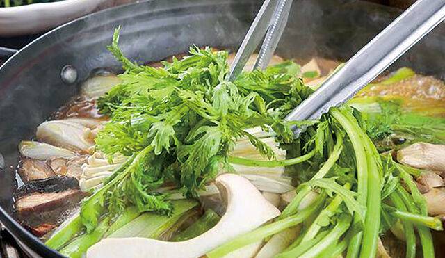 건강에 좋은 버섯전골.