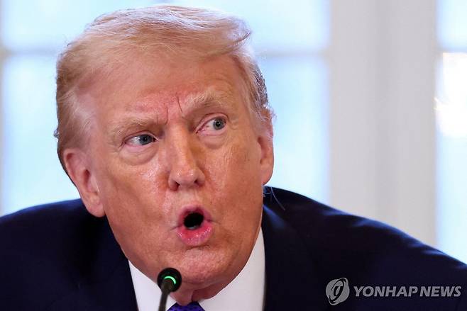 트럼프 미국 대통령 [로이터 연합뉴스 자료사진. 재판매 및 DB 금지]