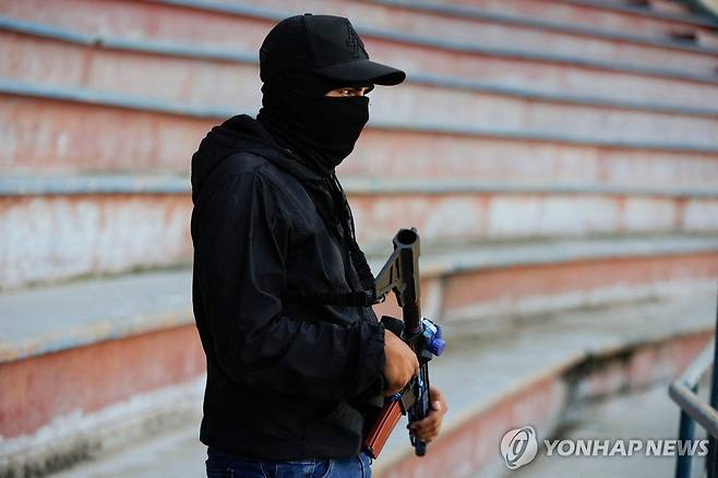 베네수엘라 친정권 민병대 콜렉티보 [AFP=연합뉴스. 재판매 및 DB 금지]