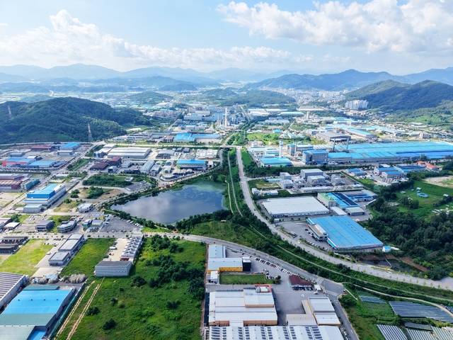 김천산업단지 전경