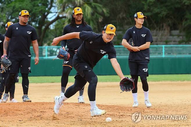 한화이글스 스프링캠프. 사진=연합뉴스