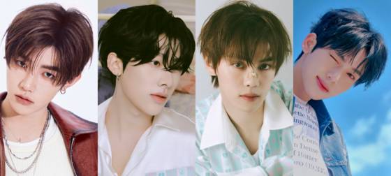 제로베이스원(제베원) 장하오·리키·김규빈·한유진