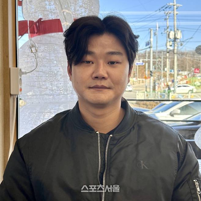 롯데 손호영이 스포츠서울과 인터뷰에 임하고 있다. 군포 | 박연준 기자 duswns0628@sportsseoul.com