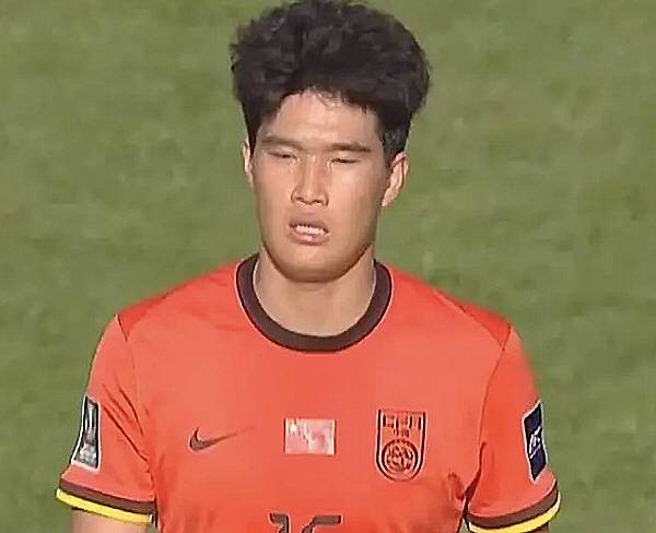 호주전 결승골 주인공 펑샤오. 중계화면