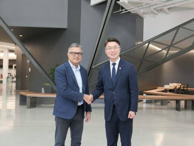 CES 참관 후 엔비디아 본사를 찾은 류제명 차관