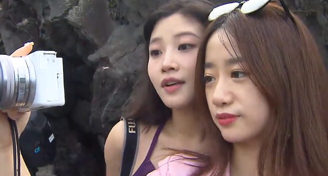 제주 찾은 중국 MZ 관광객