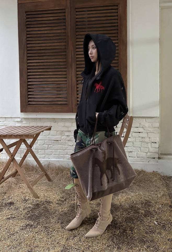 Year of the Horse zip-up hoodie (2000Archives)