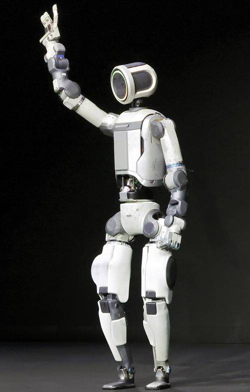 현대차가 CES 2026에서 공개한 휴머노이드 로봇 '아틀라스'.  뉴스1