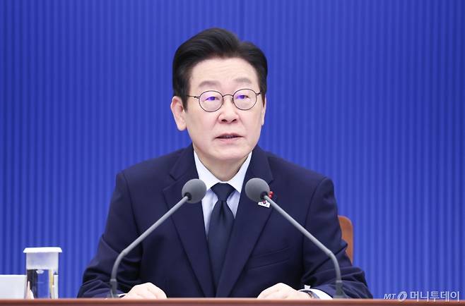 (서울=뉴스1) 이재명 기자 = 이재명 대통령이 8일 청와대에서 열린 수석보좌관회의에서 발언하고 있다. 2026.1.8/뉴스1 Copyright (C) 뉴스1. All rights reserved. 무단 전재 및 재배포, AI학습 이용 금지. /사진=(서울=뉴스1) 이재명 기자