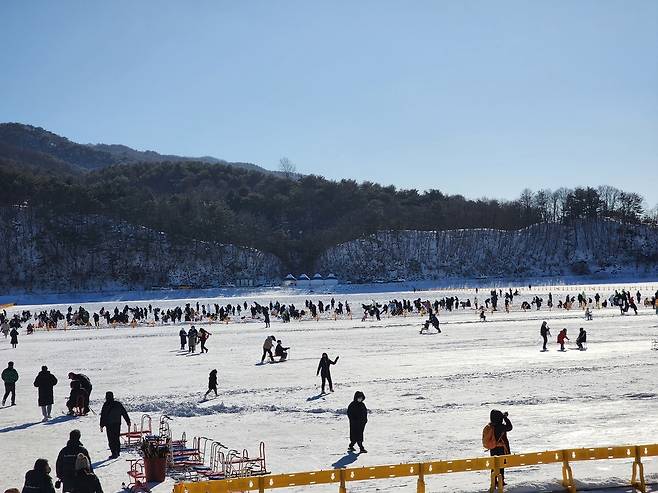 2023년 인제빙어축제의 모습 [인제빙어축제 홈페이지 자료]