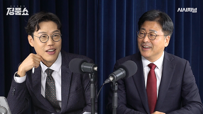 김준일 시사평론가(왼쪽), 김종혁 전 국민의힘 최고위원 ⓒ시사저널 유튜브 《정품쇼》