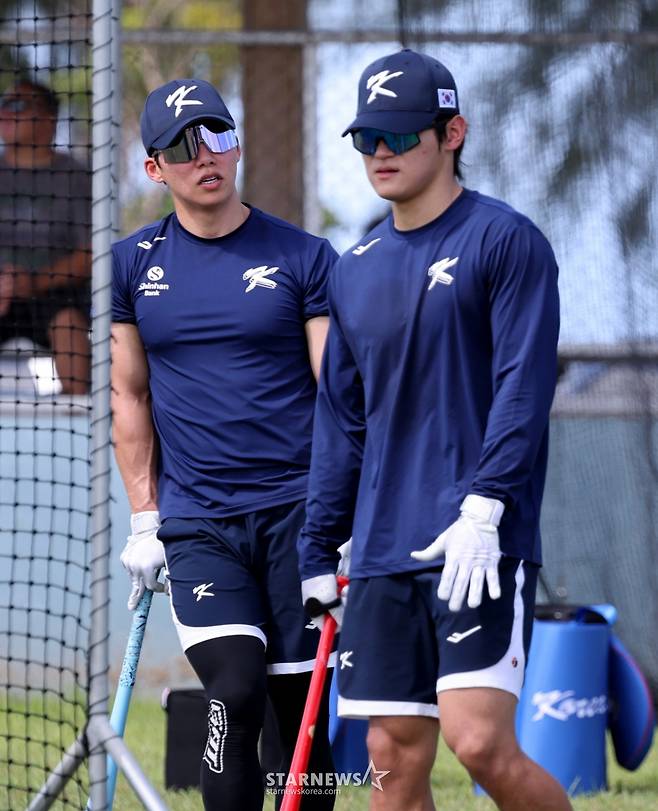 [영상]'홈런타구 펑펑펑!' 전지훈련 이틀째 건강한 김도영은 달랐다
