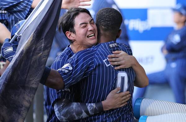 구자욱과 디아즈(사진=삼성)