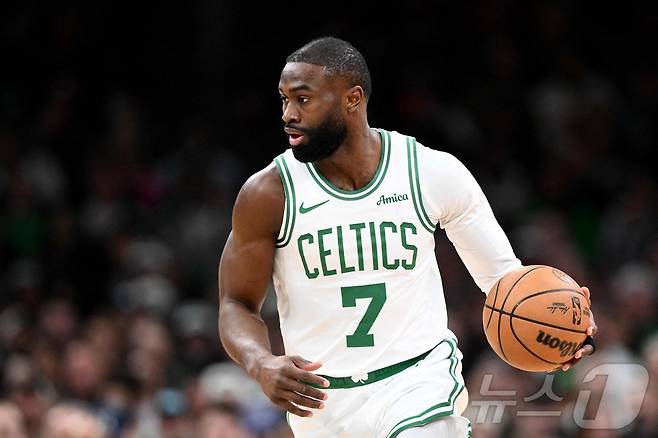NBA 보스턴 제일런 브라운. ⓒ AFP=뉴스1