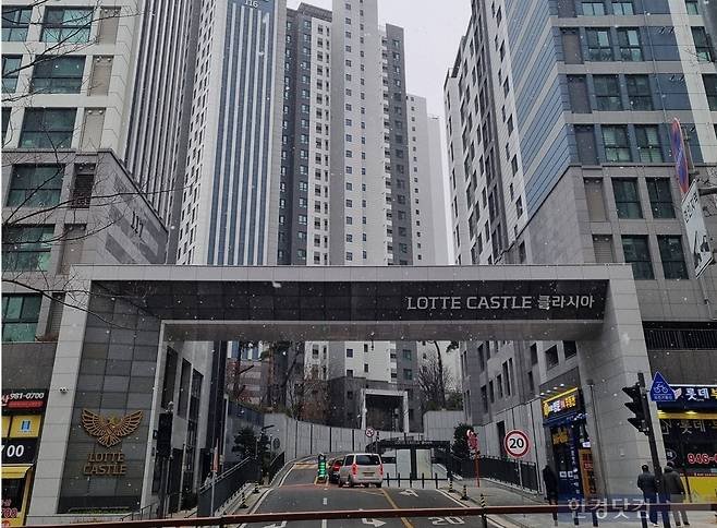 서울 성북구 길음동 '롯데캐슬클라시아' 전경 사진=이송렬 기자