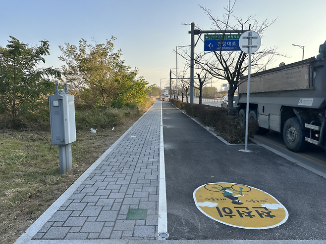 인천 서구 300리 자전거 이음길. 인천경제청 제공