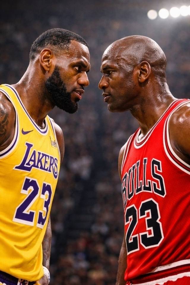 제임스와 조던 모두 위대한 존재다. 조던은 NBA가 세계 최고의 스포츠가 될 수 있도록 만들었고 제임스는 전설적인 기록들을 달성하며 이 스포츠에서 가장 상징적인 선수가 됐다. 사진=X