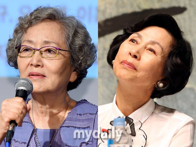 배우 김영옥, 손숙 / 마이데일리