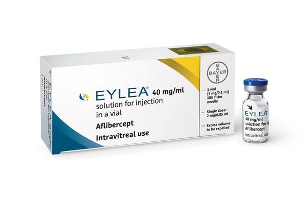 리제네론·바이엘의 황반변성 치료제 '아일리아'. 사진 출처=바이엘