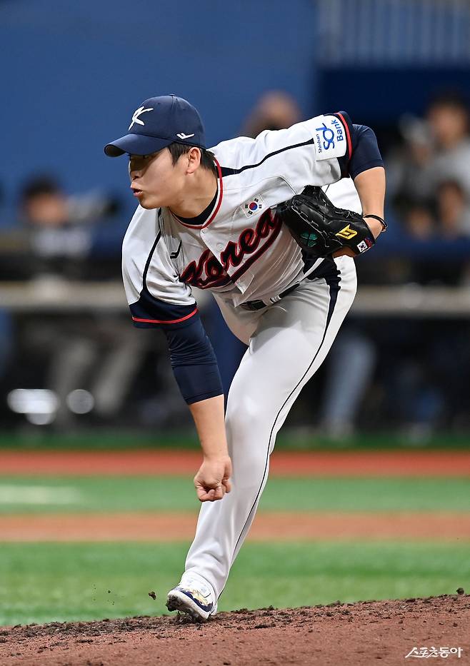 박영현이 WBC에서도 ‘국대 마무리’ 타이틀을 지켜낼지 관심이 쏠리고 있다. 스포츠동아DB