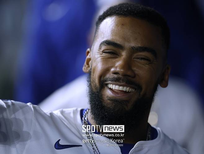 ▲ LA 다저스와 결별설이 불거졌던 테오스카 에르난데스.