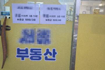 보증금 500만 원, 월세 30만 원 수준의 소형 아파트 임대 안내문. 박정현 부여군수가 재임 기간 동안 선택한 주거 환경을 설명하는 자료 사진.(사진=김기태 기자)