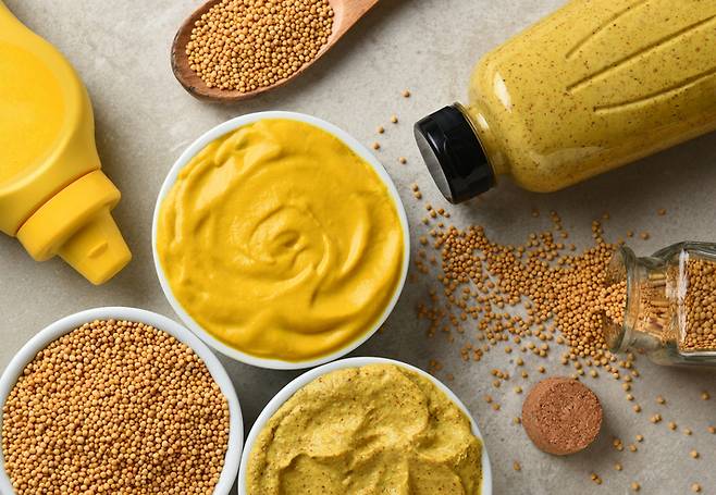 기름진 고열량 음식의 소화와 칼로리 소모에 겨자가 효과적이다. 사진= 게티이미지뱅크