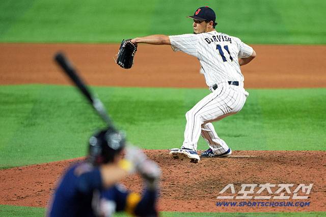 2023년 WBC에 일본대표로 나선 다르빗슈. 11번 유니폼을 입고 출전했다. 사진출처=일본야구대표팀 홈페이지