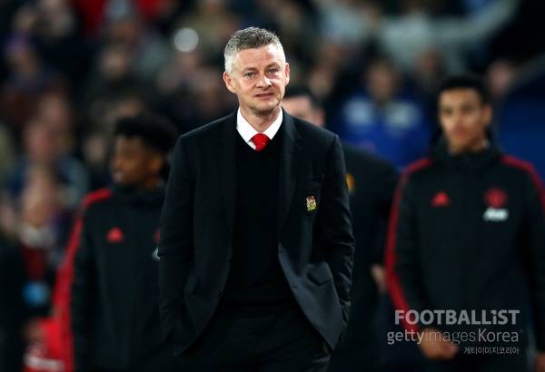 올레 군나르 솔샤르 감독(맨체스터유나이티드 시절). 게티이미지코리아