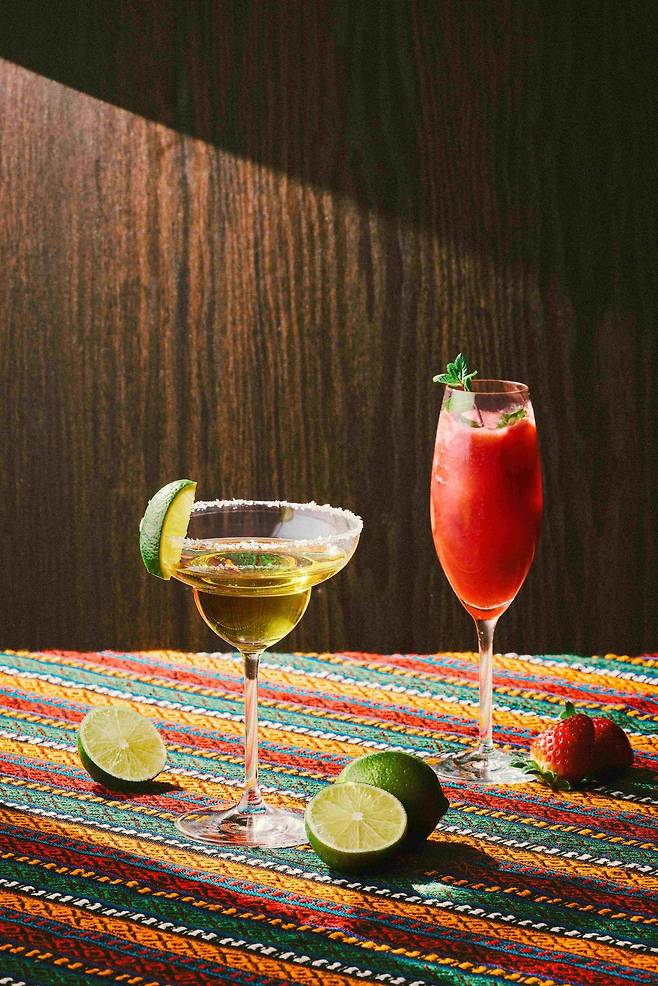 하얏트 인천의 멕시칸 뷔페에 곁들이는 멕시칸 칵테일