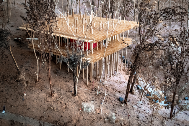 티 채플 모형. 사진 제공=페터 춤토르