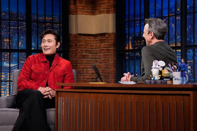 [사진 제공= NBC ‘Late Night with Seth Meyers’]