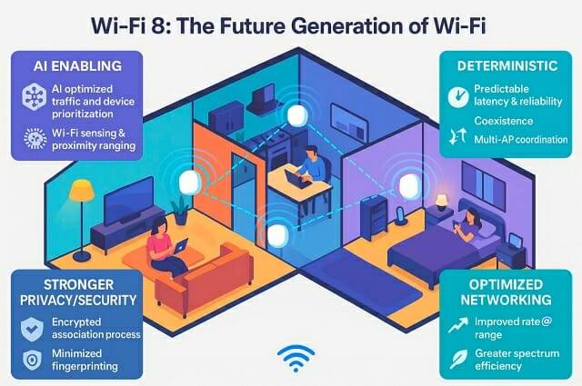 와이파이8(802.11bn) 개선점 개요. (자료=인텔)