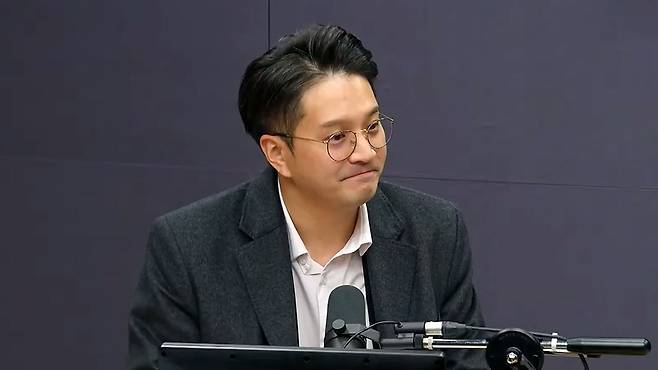 SBS 라디오 '김태현의 정치쇼'에 출연한 전용기 원내소통수석부대표
